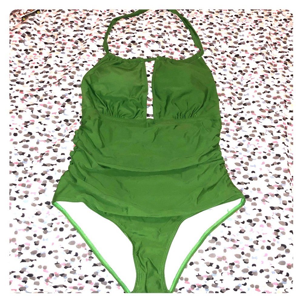 Sexy one piece bathing suit in GREEN NWT!! 💚💚💚